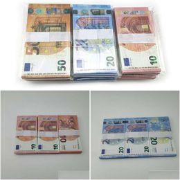 Other Festive Party Supplies 3 Pack Fake Money Banknote 10 20 50 100 200 Euros Realistic Pound Toy Bar Props Copy Currency Movie F DhgriMBGE