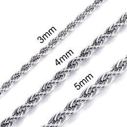 ed chain necklace mens stainless steel fashion necklaces link chain for Jewellery long necklace gifts for women Accessories187V