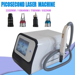 Powerful ND Yag Pico Laser Tattoo Removal Machine Remove Pigment Freckle Birtnmark Q Switch Picosecond Laser Wash Eyebrow No Recovery Period