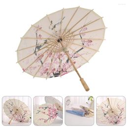 Umbrellas Chinese Style Decorate Pography Decorateative Oil Paper Bamboo Dance Craft Flower