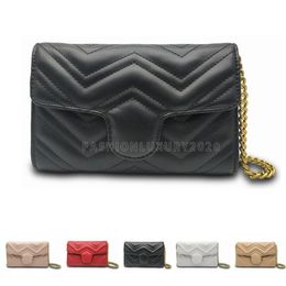 Women Pu Leather Bags Fashion Small Gold Chain Bag Cross body Pure Color Handbag Shoulder Messenger Bags 21cm 5cm 14cm225o