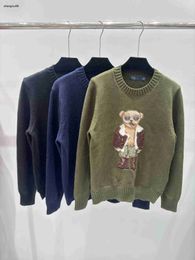 luxurious women knitwear designer clothing for ladies High elastic round neck slim Cartoon pattern upper garment Jan 31