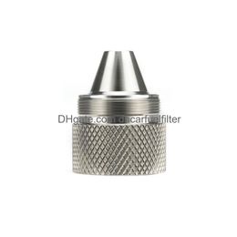 Fittings Car Fuel Philtre Cups 1.375X24 Stainless Steel Replace Storage Baffle Additional Extra Cone End Cap For Napa 4003 Wix 24003 Dhmfy