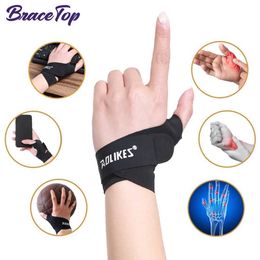 Wrist Support 1 PC Wrist Thumb Brace Ultra-thin Compression Wrist Straps Thumb Support for Tendonitis Tenosynovitis Carpal Tunnel Arthritis YQ240131