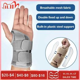 Wrist Support 1PC Adjust Splint Sprains Arthritis Wrist Support Wrist Brace with Splints for Men Women Youth Hand Support for Carpal Tendonit YQ240131