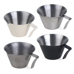 Coffee Pots 100ml Espresso Measuring Cup With Handle Stainless Steel S Pouring Cups Kitchen Scale