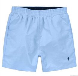 Summer Mens shorts Designer for men short Solid Colour ralph casual thin Quick Drying SwimWear Printing Beach Pants Lauren JXAV