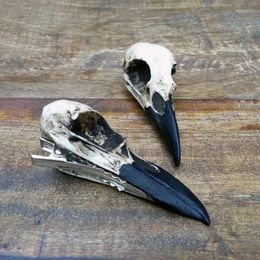 Hair Clips Halloween Punk Crow Head Skull Accessories For Women Hip Hop Animal Bird Skeleton Pins Rock Party Jewellery