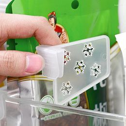 Kitchen Storage 10 PCS Plastic Refrigerator Dividers Organizer Adjustable Snap-on Box Dresser Drawer Separator Accessories