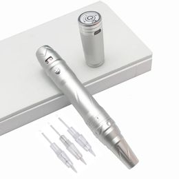 Screw Wireless PMU Permanent makeup Tattoo Eyebrow Machine Pen / Needles Cartrdige 240122