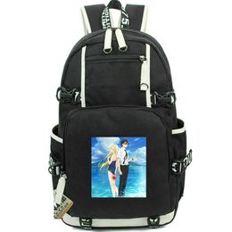 Summer Time Rendering backpack Dreamer daypack Cartoon school bag Print rucksack Casual schoolbag Computer day pack