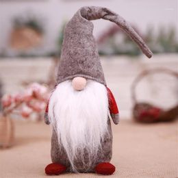 2018 Standing Christmas Faceless Doll Plush Toy Christmas Tree New Year Kid Gifts Portable Home Ornaments Decorations1263B