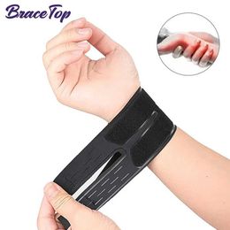 Wrist Support 1 PCS Sports Compression Wrist Brace Thin Breathable Adjustable Hand Wrap Support Wristband for Basketball Badminton Men Women YQ240131
