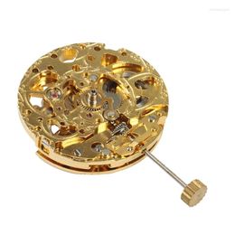 Watch Repair Kits Automatic Mechanical Movement Hollow Three-Needle Gold Machine For 8205 8215 Accessories