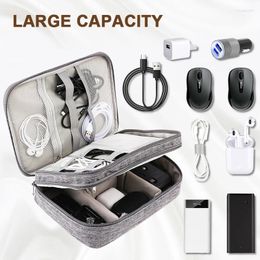 Storage Bags Cable Bag Travel Waterproof Electronic Digital Organizer USB Data Line Organizador Portable Charger Plug