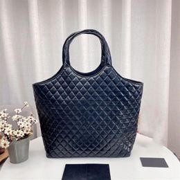 Handbag Big Tote Quilted Shopping Bag Shoulder Genuine Leather Underarm Women Carrier Bags Large capacity Handbags Purse sell 167Q