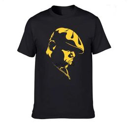 Men's T-Shirts Fun Notorious Big Shirt Mens Short Sleeve Biggie Smalls Tshirt Hiphop Rock Biggie Smalls T Shirt Male Notorious Tee Tops Casual