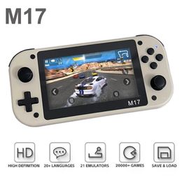 M17 Game Console 64G 19000 Retro Games Emuelec System 43 Inch Screen Mini Video Handheld Player 240123
