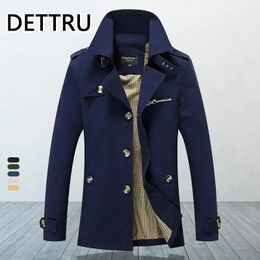 Oversized Trench Coat Men WindBreaker Oversized Solid Purer Cotton Casual Jacket Men Clothing Pull Homme Outerwear Coats 5XL 240118