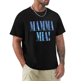 Men's Tank Tops Mamma Mia -disco- T-Shirt Short Boys Animal Print Shirt Mens T Shirts