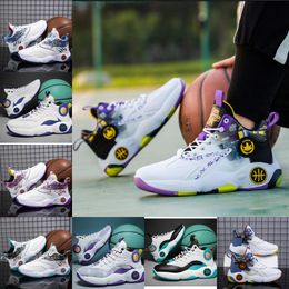 High-end atmosphere, high quality non-slip, shock-proof, comfortable fashion high quality basketball shoes