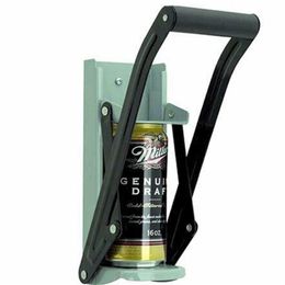 1PC Bottle Opener Can Opener Beer Tin Crusher With Grip Handle Wall Mounted Environmentally Recycling Tool Kitchen Accessories 201254V