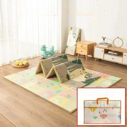 Baby Folding Mat XPE Foam Puzzle Kids Rug 1cm Thickness Toddler Crawling Pad Games Childrens Toys Activity Developing Mats Gear 240131