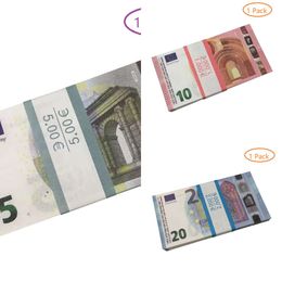 Paper Printed Money Party Games Toys USA 1 5 10 20 50 100 Dollar Euro Movie Prop Banknote For Kids Christmas Gifts Or Video FilmH1XY