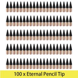 100Pcs Pencil Tip Head Replacement Eternal Pencil Head For Writing Pencil Eternal Pencil Without Ink Eternal Pen 240118