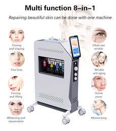 Professional Facial Care Hydro Facial Machine Blackhead Acne Wrinkle Remover Skin Rejuvenation Face Lift Skin Tightening Deep Cleansing For SPA Salon