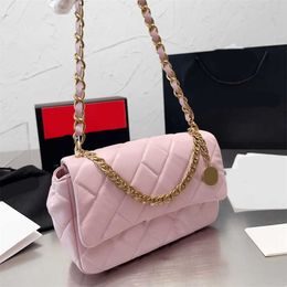 Sell Coin Chain Designer Bag Chan Women Square Crossbody Bags Classic Lattice Luxurys Shoulder Bag Cross Body Purse 230615
