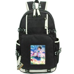 Subaru Wakaba backpack Battle Girl High School daypack Cartoon school bag Print rucksack Casual schoolbag Computer day pack