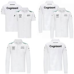 2024 New F1 Shirts Formula 1 Drivers Racing Polo Shirt Fashion Brand Men's Shirt Extreme Sports Lover Spectator Lapel T-shirt Jersey