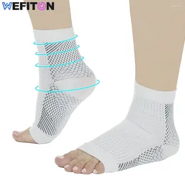 Ankle Support 1Pair Neuropathy Socks Compression Brace Sleeve For Swelling Plantar Fasciitis Sprain -