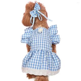 Dog Apparel Lovely Dress Comfortable Cat Pullover Dressing-Up Shirt Pet Summer Clothes