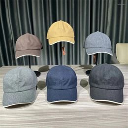 Ball Caps 2024 Casual Warm Embroidery High Quality Hat Versatile British Baseball Cap L P Fall Winter