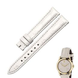 Watch Bands Wentula Watchband For G-TIMELESS YA126580 Leather Strap Genuine2032