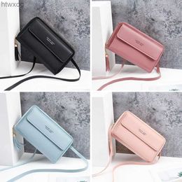 Cell Phone Pouches Trendy Shoulder Strap Bag for Women Girls Fashion Tassel Long Wallet Handbags Card Holder Ladies Small Crossbody Cell Phone Bags YQ240131