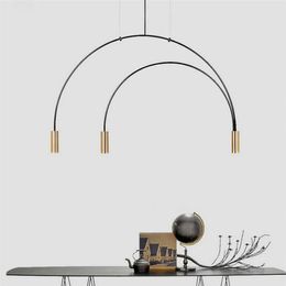 Chandeliers Modern Lustre Black Gold Diode Hanging Chandelier For Bedroom Living Room Loft Entrance Hall Dining Decorative Luminai287h