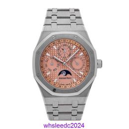 Audemar Pigue Mechanical Watches Royal Oak Perpetual Auto Titanium Men's Luxury Automatic Watch 26615TI.OO.1220TI.01 HB 6YIA