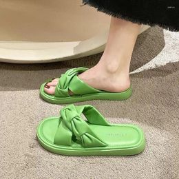 Slippers Summer Thick Platform Women Fashion Indoor Home Non-slip Comfort Sandal Flat Bath Slides Beach Flip Flops Ladies Shoes