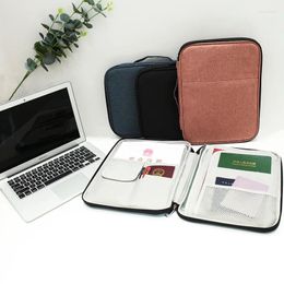 Storage Bags Multifunctional Document Bag Portable Travel Multilayer A4 Folder File Organizer Large Capacity Family