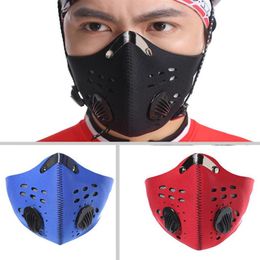 Mountain Road Bike Bicycle Half Face Masks Anti-Dust Cycling Face Mask Breathable Activated Carbon Cycling Running Bicycle Mask190x