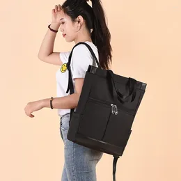 School Bags Women Backpack Nylon Teenage Girl Shoulder Female 2024 Trend Fashion Casual