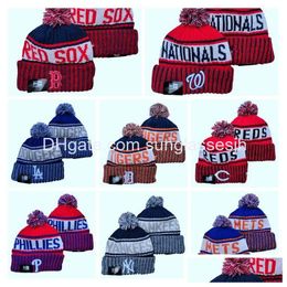 Ball Caps Est Winter Outdoor Couples Hat Snapbacks Mask Fashion Spring Sports Beanies Casual Football Knitted Hip Hop Hats Mixed Ord Dh8Hc