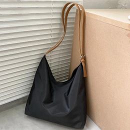 Wallets Large Capacity Canvas Shoulder Bag For Women 2024 Shopping Bags Solid Color Vintage Tote Casual Handbags Crossbody