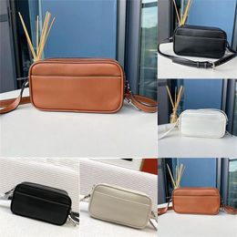 new niche design bag high-end la baneto Strap pochette crossbody bags leather messenger camera bag men women's shoulder bags 252Q