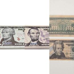 50 size USA Dollars Party Supplies Prop money Movie Banknote Paper Novelty Toys 1 5 10 20 50 100 Dollar Currency Fake Money Child5160182I1THOPCA