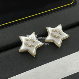 Simple Star Shaped Studs Trendy Rhinestone Earrings Daily Jewellery Accessories Valentines Day Birthday Gift