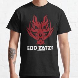 Men's T Shirts God Eater - Fenrir T-Shirt Plus Size Tops Boys Animal Print Shirt